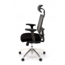 Кресло компьютерное HALMAR ADMIRAL черный/серый